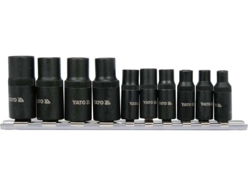 НАБІР ПЕРЕХОДНИКІВ ДЛЯ РІЗЬБИ 1/4; 3/8;