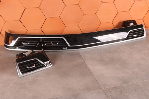 BMW 7' G11 G12 Garniture moulure decorative DEKOR Console FINELINE SCHWARZ EUROPA 6992299