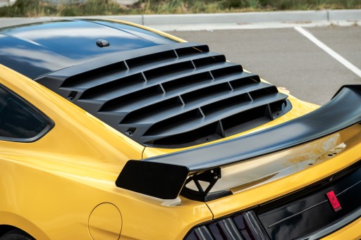 JGD-MU15-RWLIK - Жалюзи Ik-матовый черный MUSTANG 2015-2022