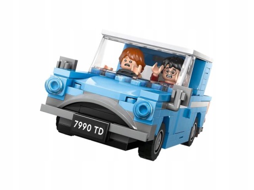 LEGO Harry Potter Latający Ford Anglia 76424 Ron Hedwiga torba prezentowa
