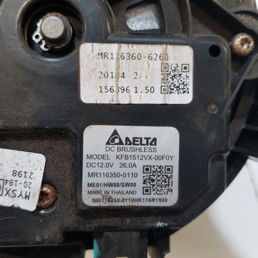 fan air conditioning devices ALFA ROMEO STELVIO Q4 MR116360-6260 MR116350-0110 2020
