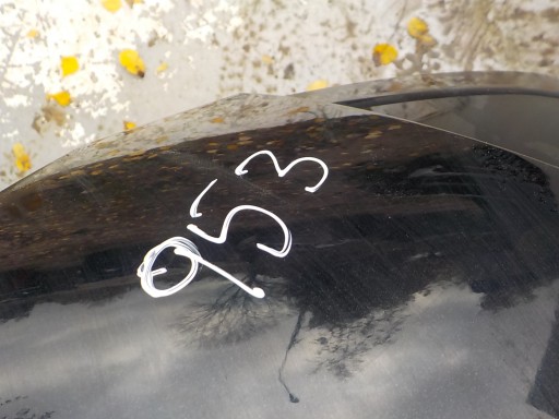 953 FORD FIESTA MK7 ST heckklappe kofferraumdeckel hinten