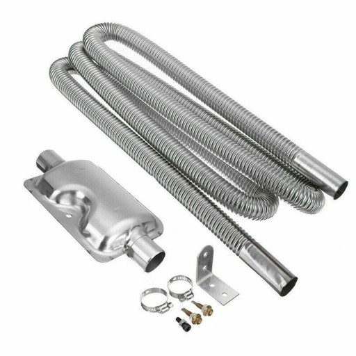 127024/cr - ВЫХЛОПНАЯ ТРУБА С ГЛУШИТЕЛЕМ 300 СМ