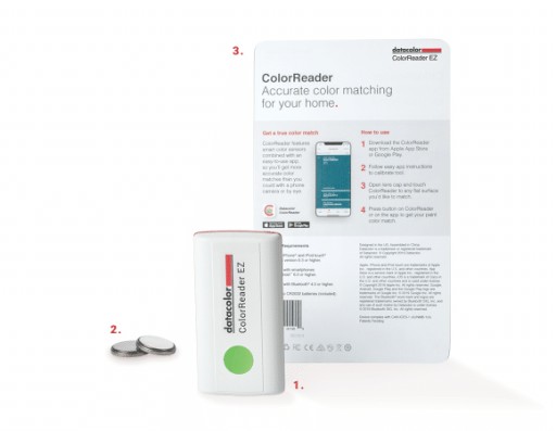 Spektrokolorymetr Datacolor ColorReader EZ identyfikacja kolorów