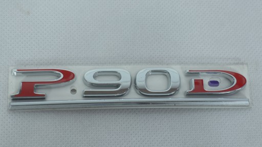 TESLA МОДЕЛЬ S X С НАПИСЬЮ ЭМБЛЕМЫ P90D