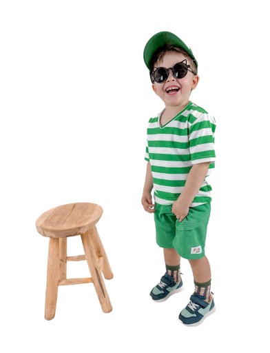 FUN KIDS Короткі шорти вище коліна, бавовна, помаранчевий 104