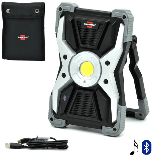 АКУМУЛЯТОРНА СВІТЛОДІОДНА ЛАМПА З ДИНАМІКОМ BRENNESTUHL