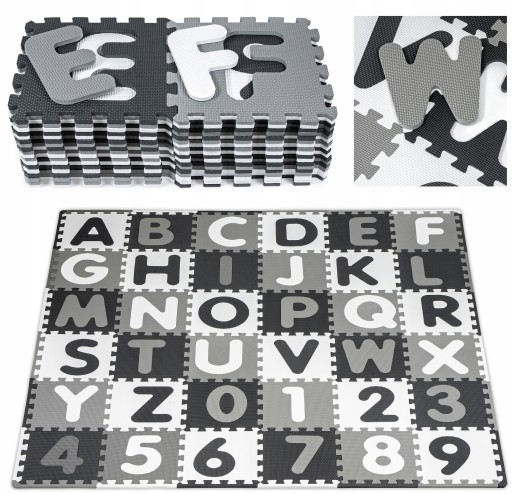 ЩІЛИЙ НАВЧАЛЬНИЙ Килимок FOAM пазл XXL 96 ел