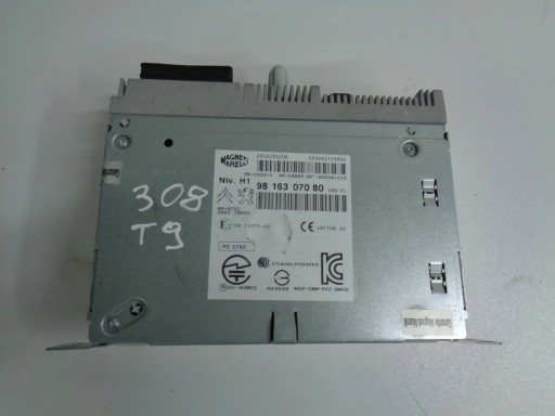 PEUGEOT 308 II T9 RADIO navigation 9816307080