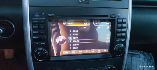 MERCEDES A Class W169 радио NAVI CD сенсорный