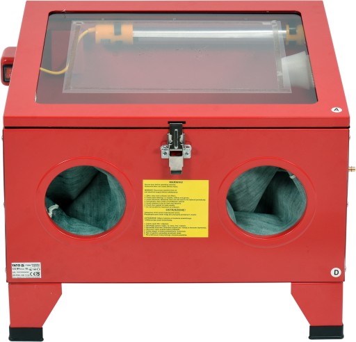 СТАЦИОНАРНЫЙ ПЕСКОСТРУЙНЫЙ АППАРАТ ДЛЯ КАБИНЫ 90L YATO KIT