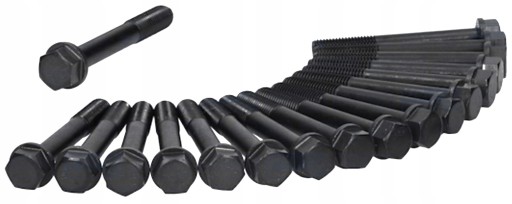 BK6313 - БОЛТЫ ГОЛОВКИ БЛОКА ЦИЛИНДРОВ FORD TRANSIT 2.4 2.5 D TD TDI