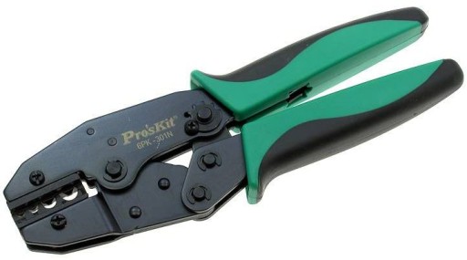 Инструмент для обжима неизолированных разъемов 1,5–10 мм².