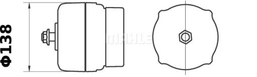 Генератор mahle mg 607