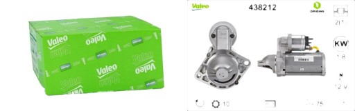 438212 - Стартер новый 1.8 квт, chevrolet aveo 1.3d (t300)