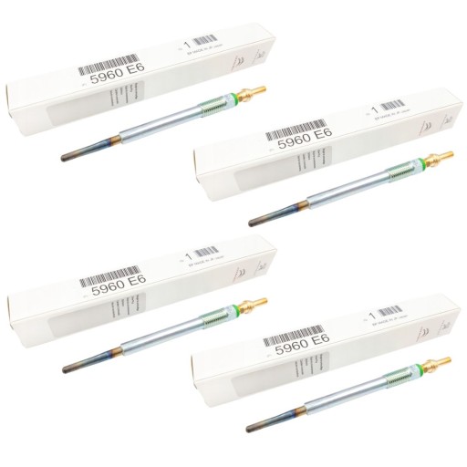 Свічка розжарювання peugeot citroen 1.6 hdi 2.0 hdi оригінал 5960e6 - 4 шт.