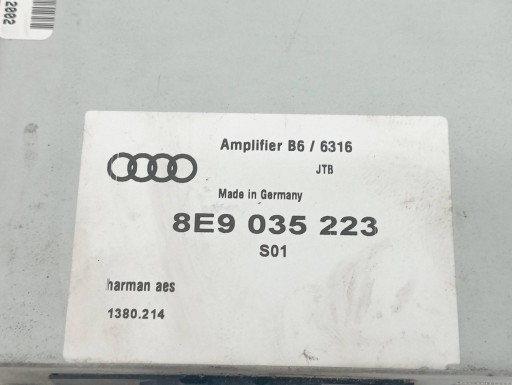 module amplifier 8E9035223 Audi A4 II (2000-2006) B6