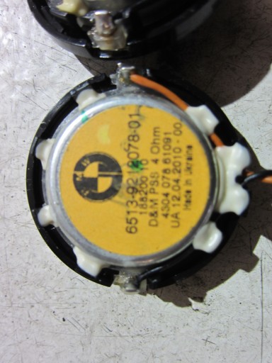 E70 speaker door TOP HIFI BMW F01 750i 9212078