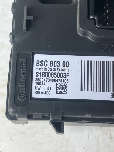 modulo BSC CITROEN C5 III X7 S180085003F
