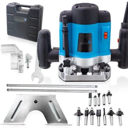 ФРЕЗЕР ВЕРХНЬОГО ШПИНДЕЛЯ КРОМКИ + 12 ФРЕЗІВ