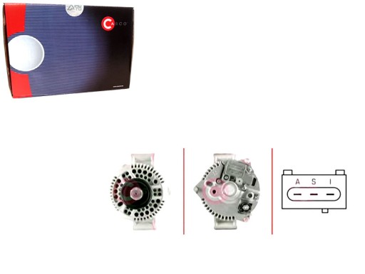 CASCAL14100AS(iMOTO) - Генератор каско 1031134 1032652 93bb10300ff 97bb + водійський комплект №37