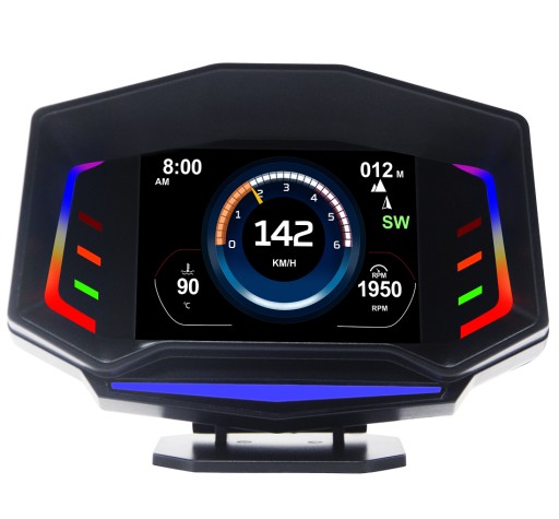HUD Smart бортовой компьютер OBD2 + GPS+ G-сенсор