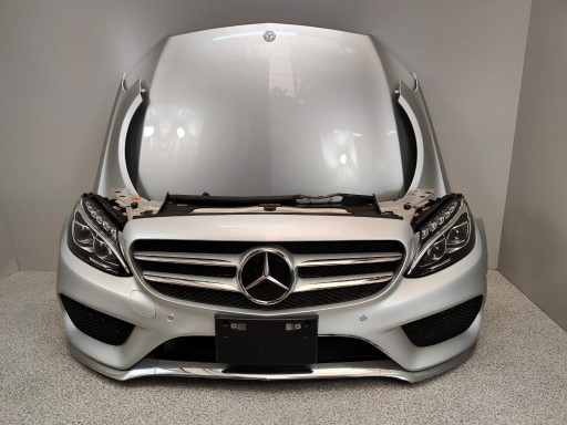 MERCEDES C CLASS W205 AMG ПЕРЕДНИЙ БАМПЕР КРЫЛЬЯ РЕМЕНЬ ЛАМПЫ МАСКА