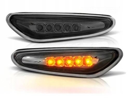 KBBM13 - Бічні покажчики повороту bmw e46 01-05 smoke led