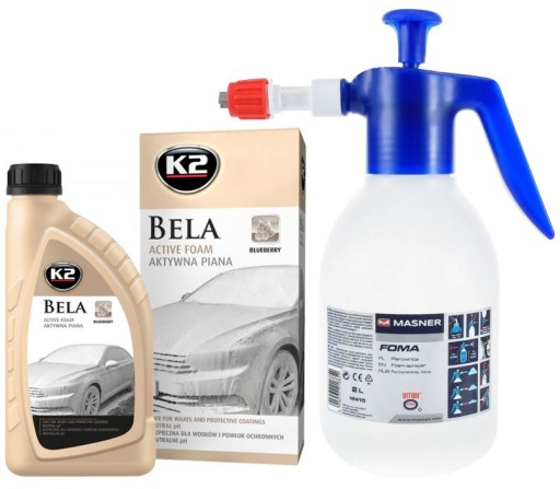 К2 бела активная пена черника 1л + пена 2л