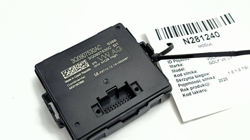 module GATEWAY 3Q0907530AC VOLKSWAGEN GOLF VII LIFT