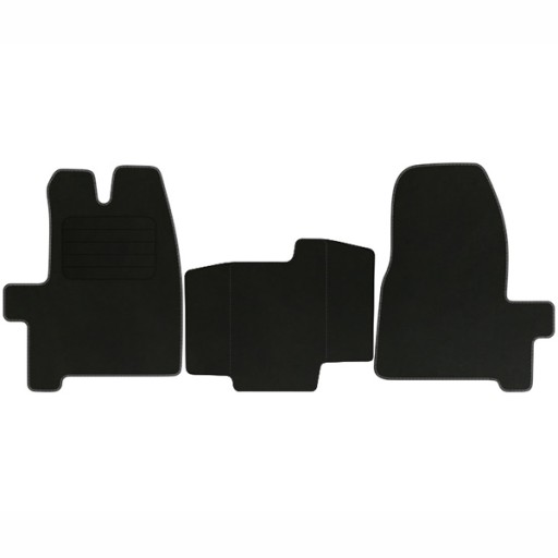 FORD TRANSIT CUSTOM 2012-велюровые коврики COMFORT