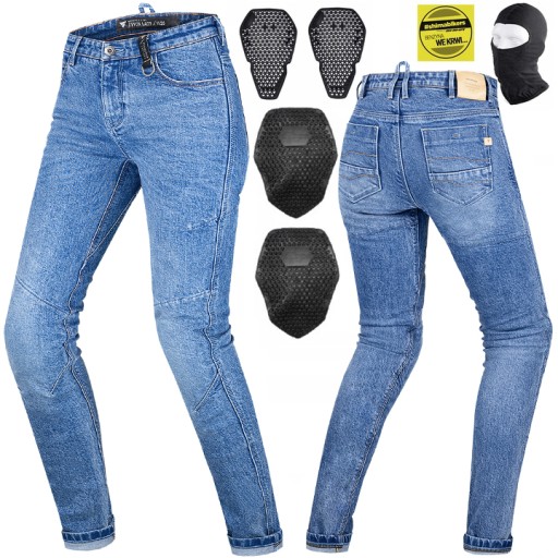 МОТОЦИКЛОВЫЕ БРЮКИ | ШИМА ДЕВОН | ЖЕНСКИЕ ДЖИНСЫ + ЗАЩИТНИКИ + БЕСПЛАТНО