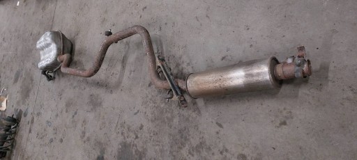 muffler, exhaust KONCOWY SKODA OCTAVIA II 1.9 TDI