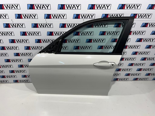 BMW F20 portière gauche avant avant sinistre A300 ALPINWEISS complets