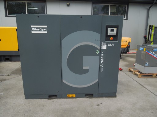 ГВИНТОВИЙ КОМПРЕСОР ATLAS COPCO GA75 75KW 2012!