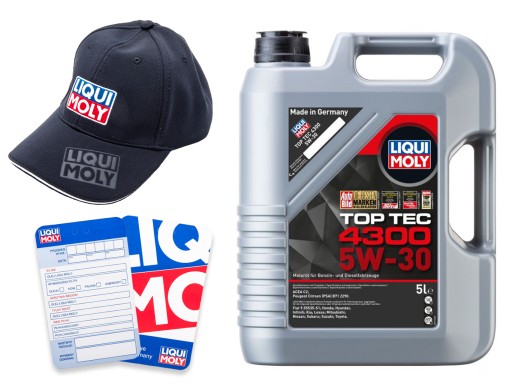 СИНТЕТИЧНЕ МАСЛО TOP TEC 4300 5L 5W-30 + КАРПАК