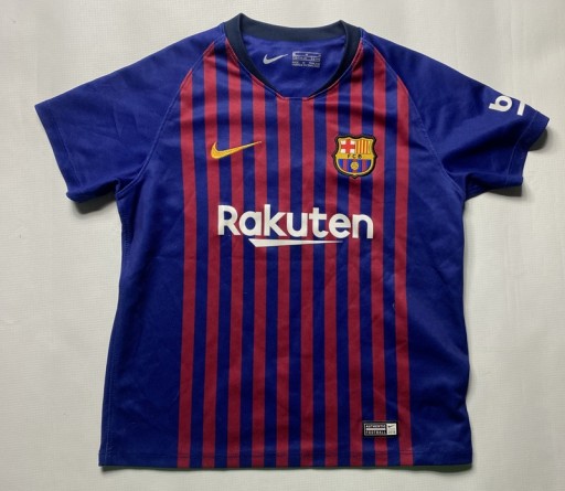 NIKE FC BARCELONA BARCA oryginalna koszulka dla dziecka 5 6 lat 110 116cm brak 15125542283 Allegro.pl