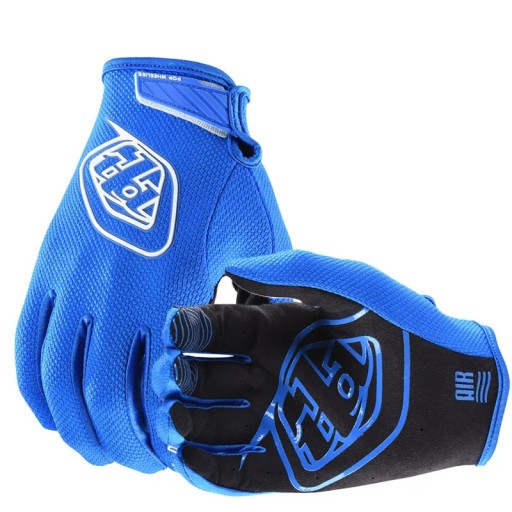 Синие мотоциклетные перчатки BMX размера S