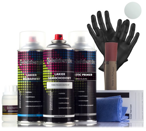 НАБОР АВТОКРАСКИ ДЛЯ БАМПЕРА FORD FROZEN WHITE H7
