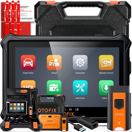 ДИАГНОСТИЧЕСКИЙ ТЕСТЕР AUTEL Otofix D1 НА ПОЛЬСКОМ ЯЗЫКЕ