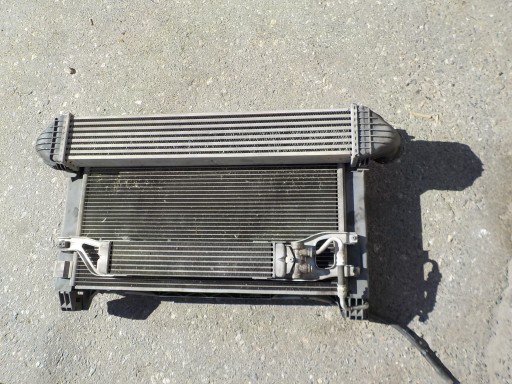 Kühler Wasserkühler klimy Lüfter komplet mercedes w169 2,0 d AUTOMAT
