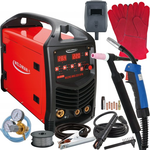Сварочный аппарат MIGOMAT MIG 225 WELDMAN TIG LIFT MMA FLUX