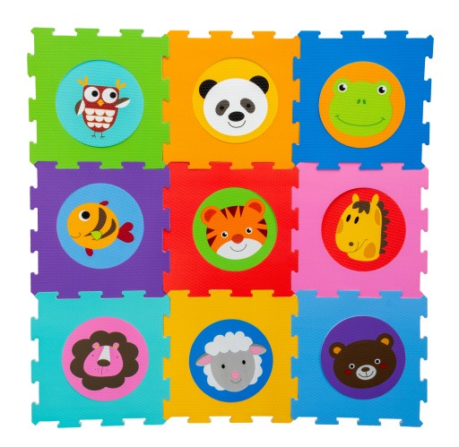 Поролоновий килимок Smily Play Animals 84004