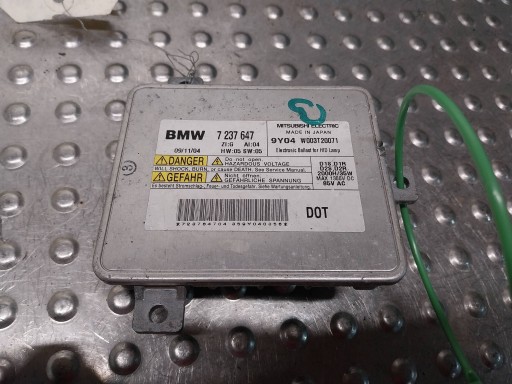 control unit XENON 7237647 BMW E84 X1 E90 E91 F01 F02 F04 F10 F11 F20 F21