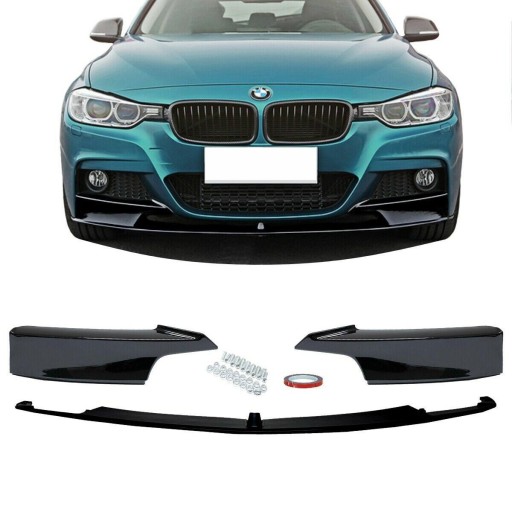DM2-91552 - Спідниця BMW F30 F31 11-GLOSSY BLACK SPLITER