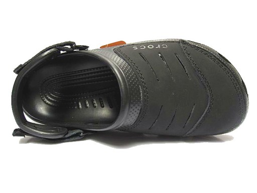 Crocs Yukon Klapki sandały buty dziury czarne 10706634550 Obuwie Męskie Męskie WB PSMLWB-3