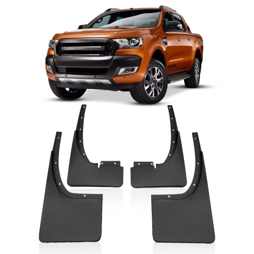 FORD RANGER T7 2016-2018 брызговики