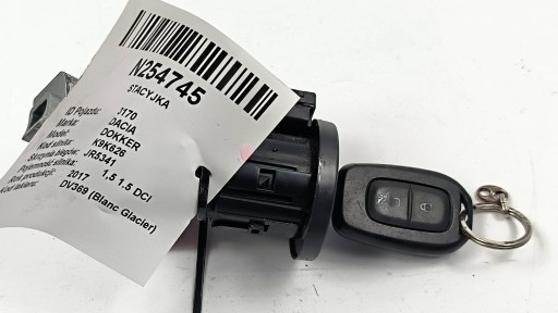 ignition key 285916556R DACIA DOKKER