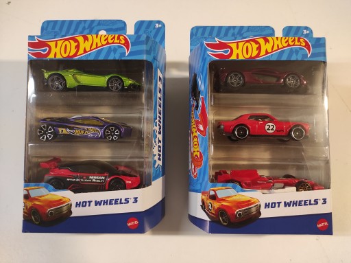 HOT WHEELS ZESTAW SAMOCHODÓW 3-PAK K5904 MIX