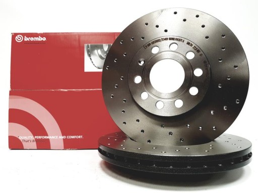09.9145.1X - BREMBO передні гальмівні диски AUDI A3 8P 8v 288MM
